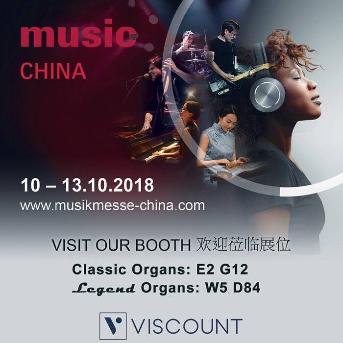 Viscount at Music China 2018